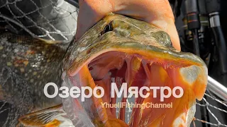 Ловля щуки Осенью.Озеро Мястро.В поисках трофея.