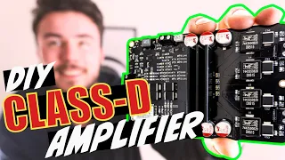How I DESIGNED THIS Class D Audio Amplifier