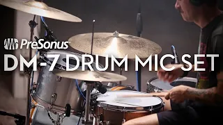 PreSonus Introduces the DM-7: Drum Microphone Set. Every Mic a Drummer Needs.