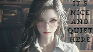 It's Nice and Quiet Here [ASMR Audio] [F4A]  [Soft Spoken] [Shy Speaker] [Meet Cute] [Wholesome]