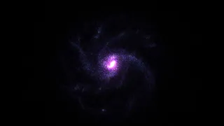 A Galaxy With Nebulae  | SpaceSim