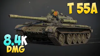 T 55A - 5 Kills 8.4K DMG - Simple fight! - World Of Tanks