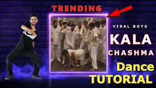 Kala Chasma Viral Dance Tutorial Video | Kala Chasma Dance Performance | Ajay Poptron Tutorial