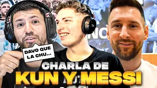 REACCION A LA CHARLA DEL KUN CON MESSI - ME NOMBRAN Y SE RIEN!