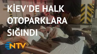 @NTV Evlerindeki yatak ve ısıtıcıları otoparklara taşıdılar