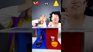 Spice Sauce vs Nacho Cheese Sauce | TikTok Funny Video | HUBA #shorts