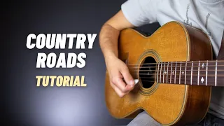 Country Roads - Gitarren Lieder lernen