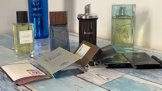 Husband Smells Perfumes Episode 5! Husband & Wife test scents for men. Would he wear them?!