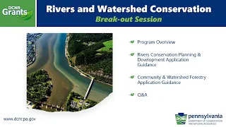 2024 C2P2 Grant Workshop – Rivers and Community and Watershed Forestry