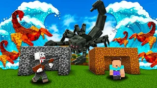 THỬ THÁCH SÓNG THẦN BÒ CẠP, TAO LÀ CUNG BÒ CẠP TRONG MCPE | Thử Thách SlenderMan