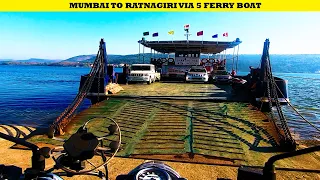 "Road & Ferry Expedition: Mumbai to Ratnagiri - Scenic Journey via Land and Water"