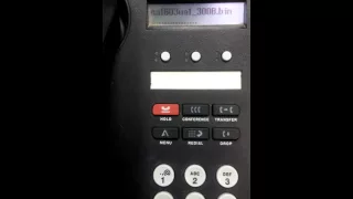 Configurar dirección IP AVAYA 1603