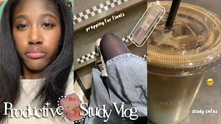 🖇️PRODUCTIVE ALEVELS/FINALS Vlog: last week of school, intense study grind, psychology student life