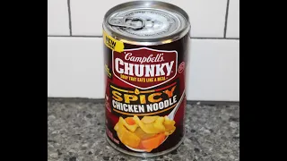 Campbell’s Chunky Soup: Spicy Chicken Noodle Review