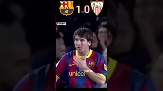 Barcelona Vs Sevilla 5-0 | All  Goals & Extended Highlights | 2010- 2012 La Liga # Football # Short