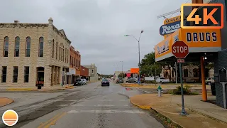 Stephenville, Texas. An UltraHD 4K Driving Tour.