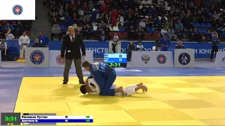 55 kg Ринчинов Р Крючков В 29 11 2019 Т2 Юношеское первенство России до 18 лет, ДМИТРОВ