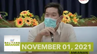 Balitang Amianan: November 1, 2021