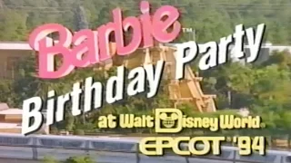 Barbie Birthday Party at Walt Disney World, EPCOT (1994)