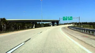 Jacksonville East Beltway (Interstate 295 Exit 53) northbound