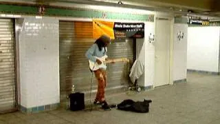 New York Subway Guitar Man