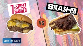 Best SMASH Burger in the LES?! - 7th Street Burger vs Smashed