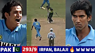 😡BALAJI 2WKT & IRFAN PATHAN 2WKT | INDIA VS PAKISTAN 4TH ODI 2004 |MOST SHOCKING BOWLING EVER🔥😱