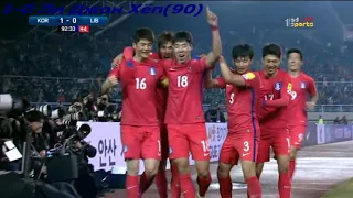 QWC 2018 South Korea vs. Lebanon 1-0 (24.03.2016)