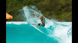 Moses Le Grice shreds the Wavegarden Cove in Spain