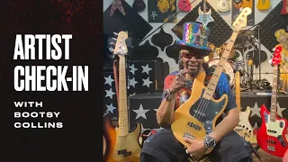 Bootsy Collins Shows His Fender Collection | Fender Artist Check-In | Fender