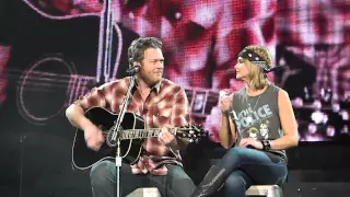 Miranda Lambert & Blake Shelton "God Gave Me You" Wichita KS 3/7/15