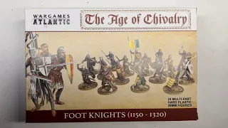 We Wargame Ep.10: Unboxing Wargames Atlantic Foot Knights