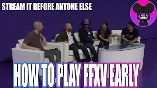 How to play Final Fantasy XV EARLY! and Death Spell - Twitchcon 2016