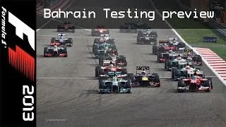 F1 2014 Bahrain Pre Season Testing Preview