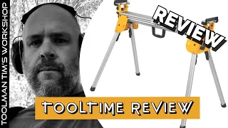DEWALT FOLDING COMPACT MITRE SAW STAND (DWX724 Review) - ToolTime Gear Review