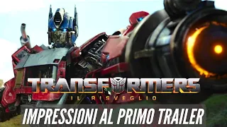 TRANSFORMERS: IL RISVEGLIO - LE MIE IMPRESSIONI al PRIMO TRAILER