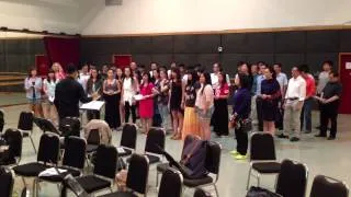 Wagner's The Flying Dutchman - Opera Hong Kong Chorus: rehearsal