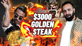 Love luxury: Salt Bae $3000 Golden Steak