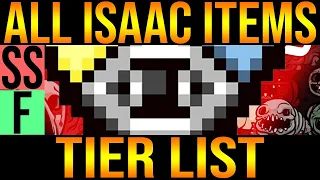 THE ULTIMATE ISAAC TIER LIST - 510 LIKES STREAK REWARD![Binding of Isaac Afterbirth+]