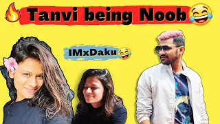 DAKU (aka Tanvi) being NOOB😆😂 | @shreeman legend live