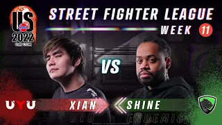 Xian (Seth) vs. Shine (Ibuki) - FT2 - Street Fighter League Pro-US 2022 Week 11