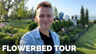 Flowerbed Tour of My Mom's Yard | Spring Garden Tour | Gardening with Wyse Guide