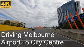 Driving From Melbourne Airport To City Centre