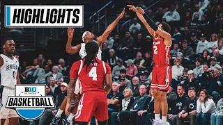 Wisconsin at Penn State | Highlights | Big Ten Men's Basketball | Feb. 8, 2023
