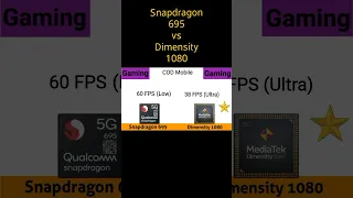 Snapdragon 695 vs Dimensity 1080  // @thetechnicalgyan  which is better for gaming