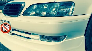 クレスタ 1J ターボ マニュアル JZX100 走行