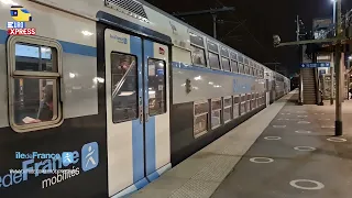 Paris Train [RER D] Z20500IDFM/ Transilien of Euro Express