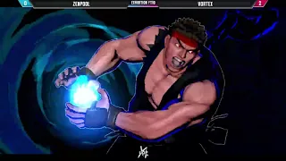 Best UMvC3 Ryu? Zenpool vs Vortex FT10 Exhibition UDF: Origin Ultimate Marvel vs Capcom 3