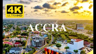 Beauty of Accra, Ghana in 4K| World in 4K