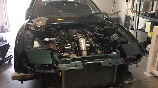 LS Swap 3000GT first idle and rev